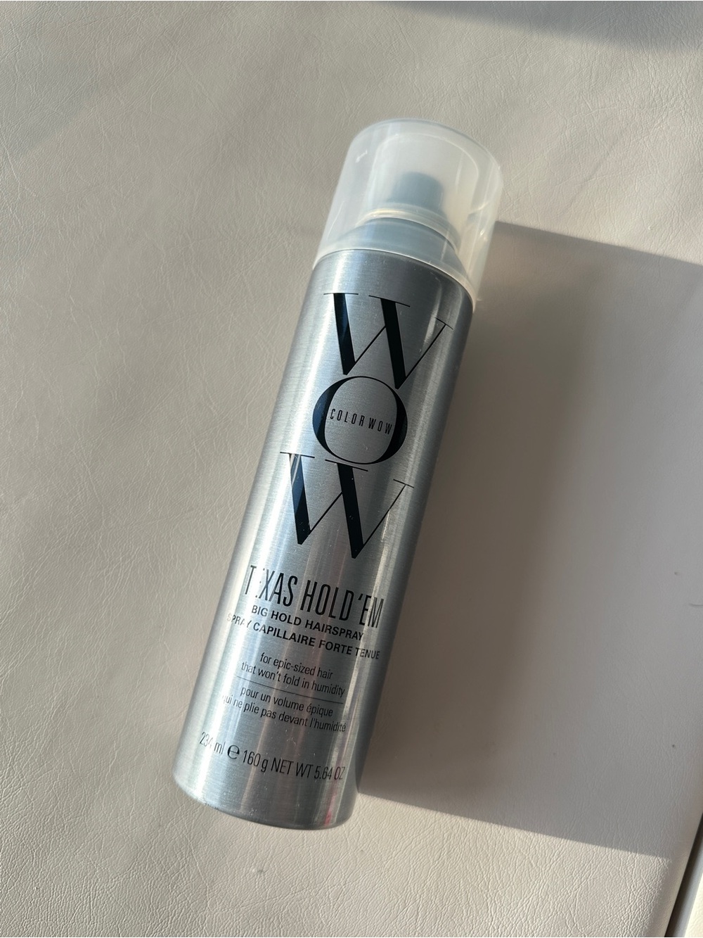 NWT Color Wow Texas Hold ’Em Big Hold Hairspray 234ml Full Size